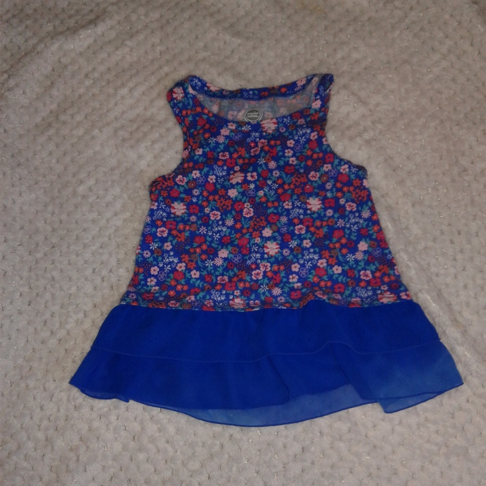 Flower shirt dress